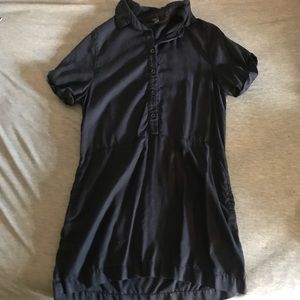 Navy top shop dress